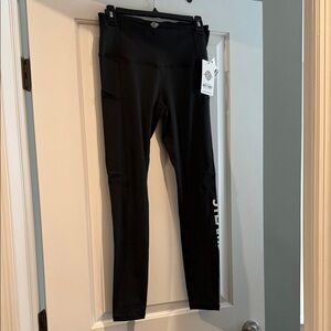 Women's Black Athletic Leggings